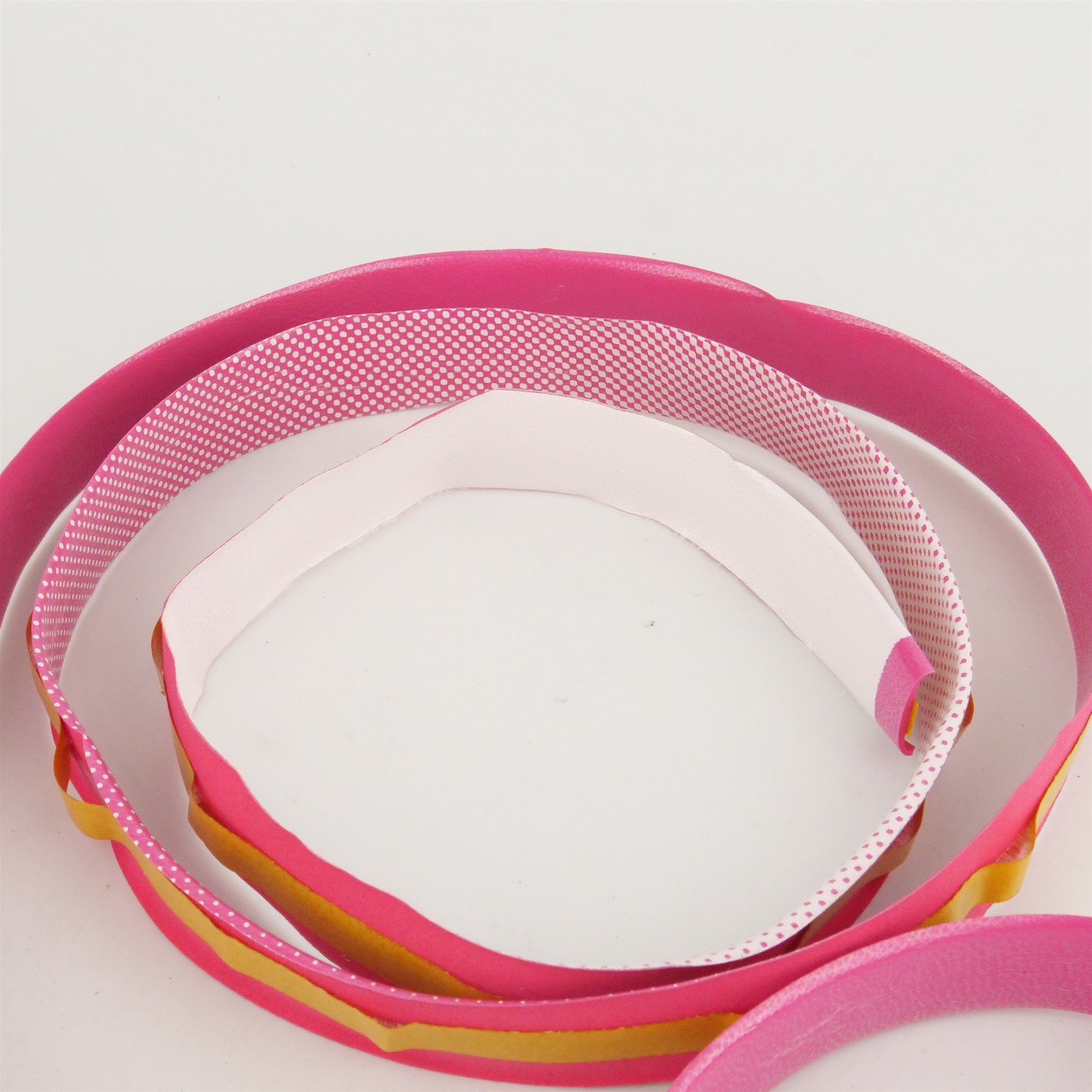 NOS Pelten Shade Handlebar Tape Pink to White Fade Italy Ciclolinea Vintage