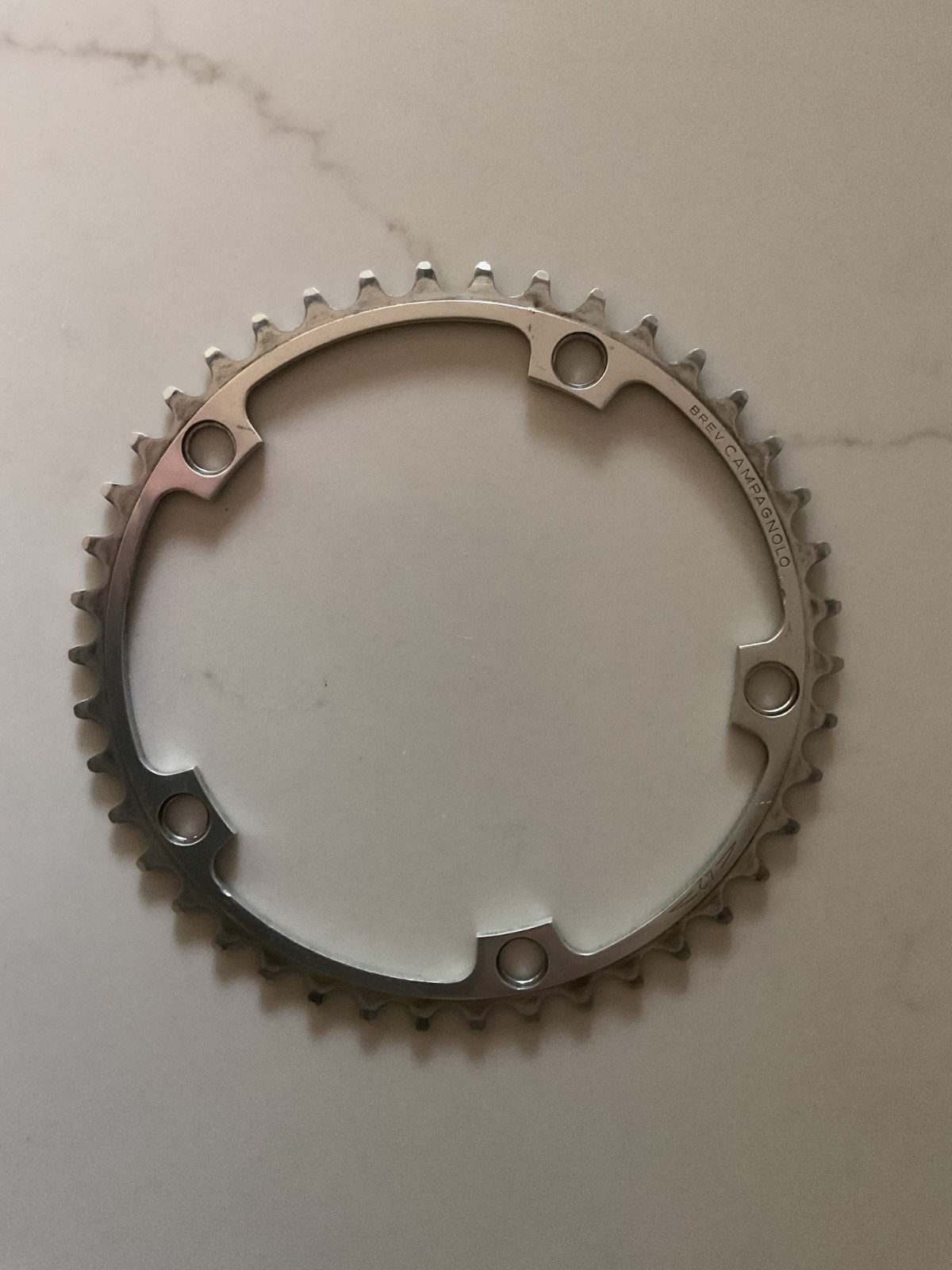 Campagnolo Super Record 42 Tooth Chainring 1980s 144 BCD 1/2 x 3/32