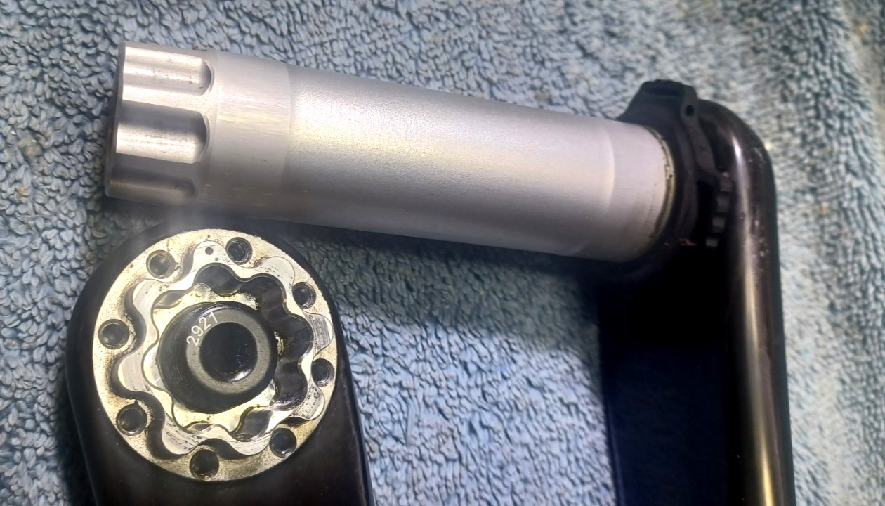 used, SRAM Red D1 DUB 172.5mm Crankset