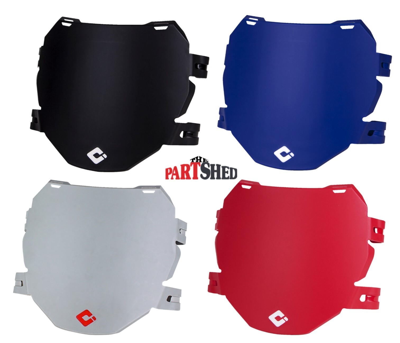 ODI Downhill Number Plate E Bike Number Plate Choose Color Black Blue Red Gray