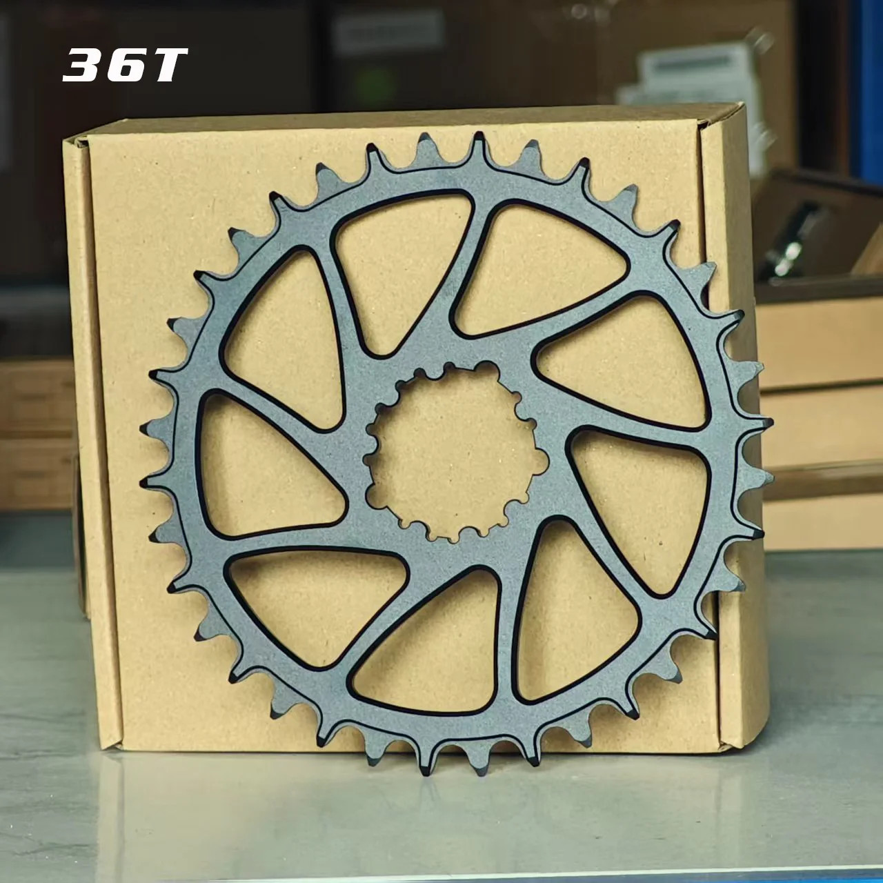 3 Bolt Direct Mount Chainring 34T 36T 38T 40T Narrow Wide 0mm Offset