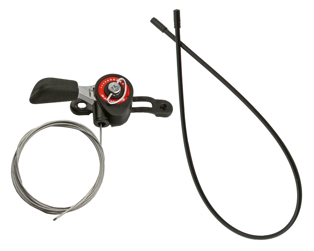 SunRace Branded 5/6/7-Speed Left Friction Thumb Shifter Set w/Cable Housing MTB
