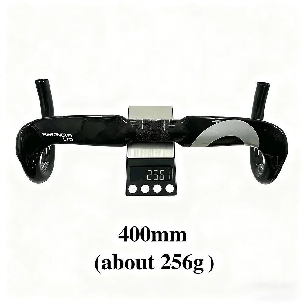 Road Bike Handlebars Carbon Fiber Bicycle Drop Bar 31.8*380-440mm Size