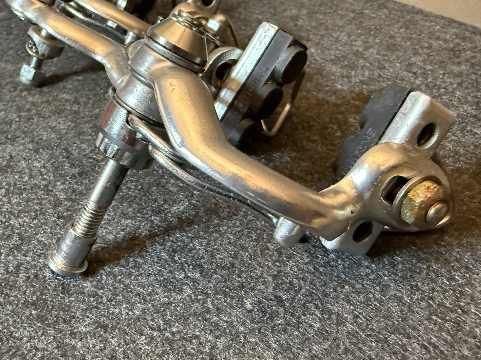 Vintage Shimano 600 Arabesque Brake Caliper Set Front & Rear Silver