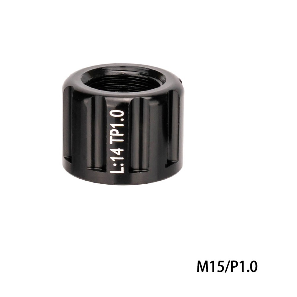 Bicycle Thru Axle Nut M15 P1.0 P1.5 P1.75 Hubs Shaft Cap Bike Accessorie
