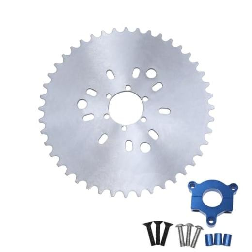 1.5in Blue CNC 44T Sprocket & Adapter – 44T Sprocket & Adapter
