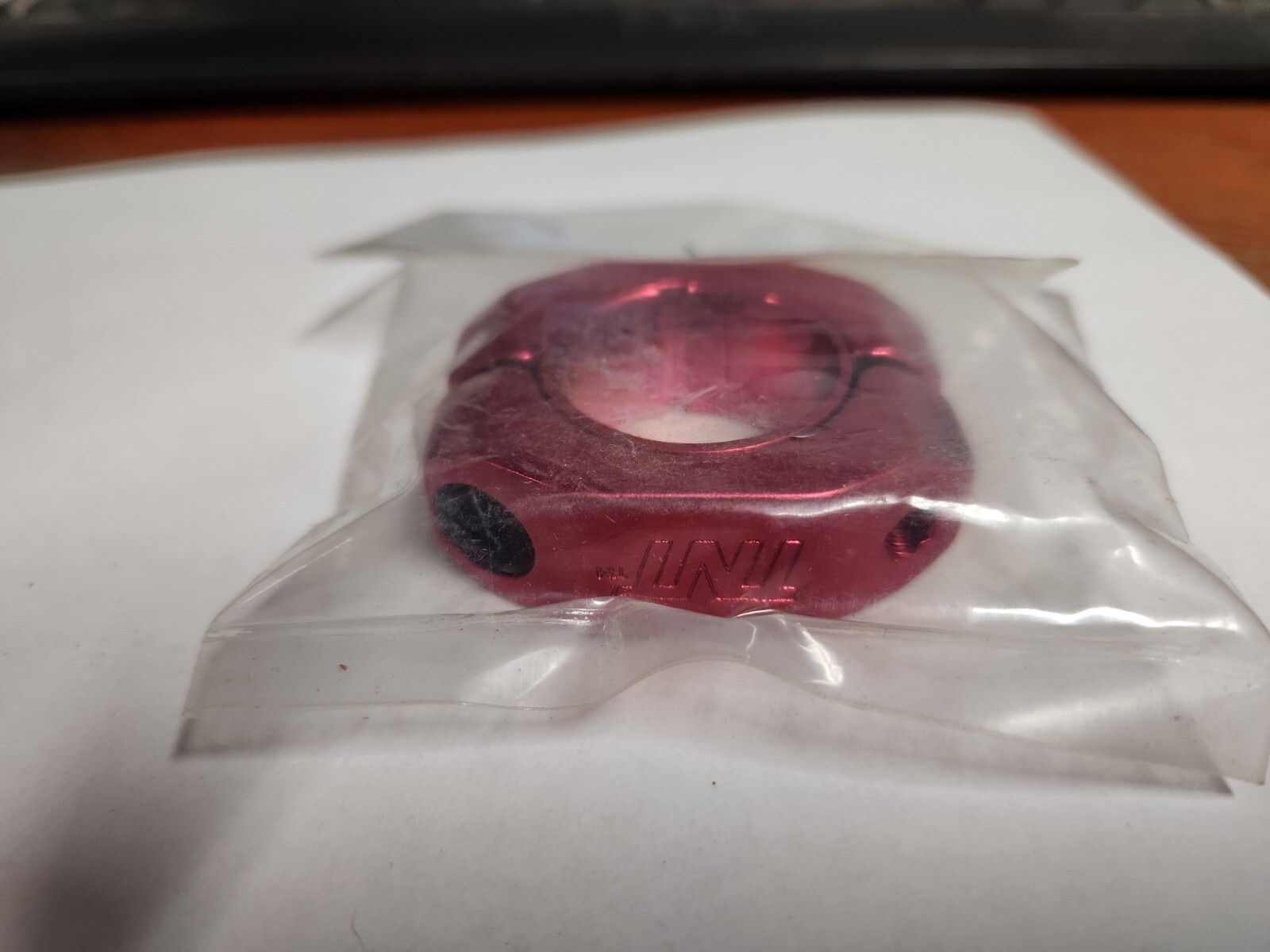 NOS TNT Stamped Seat Post Clamp 1 1/8″ – 1 1/4″ Old School BMX 28.6 31.8 RED