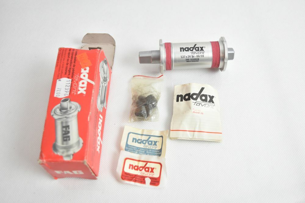 NADAX FAVORIT bottom bracket ! english threads ! 68x119mm ! NOS NIB !
