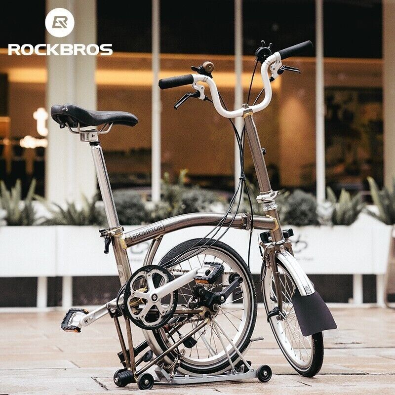 ROCKBROS Folding Bike Pedals MTB Road Pelin Pedals 2Pcs Anti-Slip Quick-Release