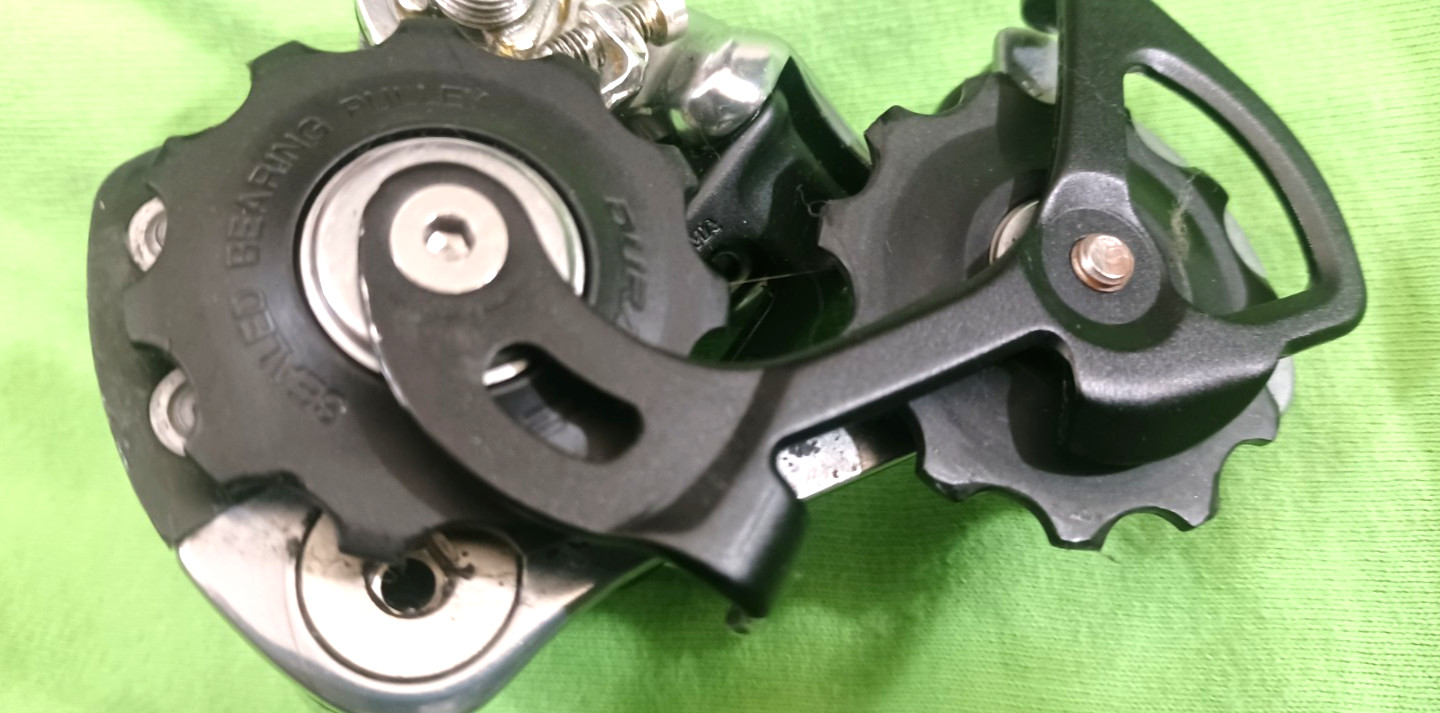 used VGC, Shimano Dura-Ace RD-7800 Short Cage Rear Derailleur, 10 Speed