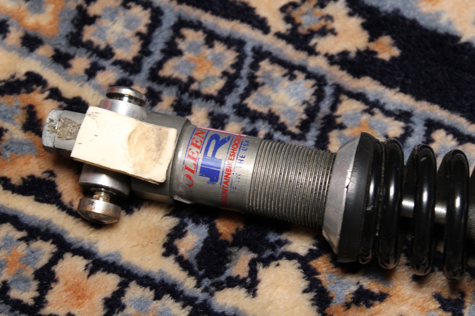 Vintage – Noleen NR Rear Shock Suspension Unit – NB-1650 Spring – Parts/Repair