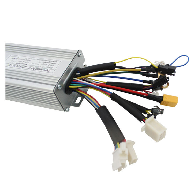 Ebike 36V/48V 500W/750W 25A Controller+LCD+Throttle+Brakes+PAS+Speed Sensor kit