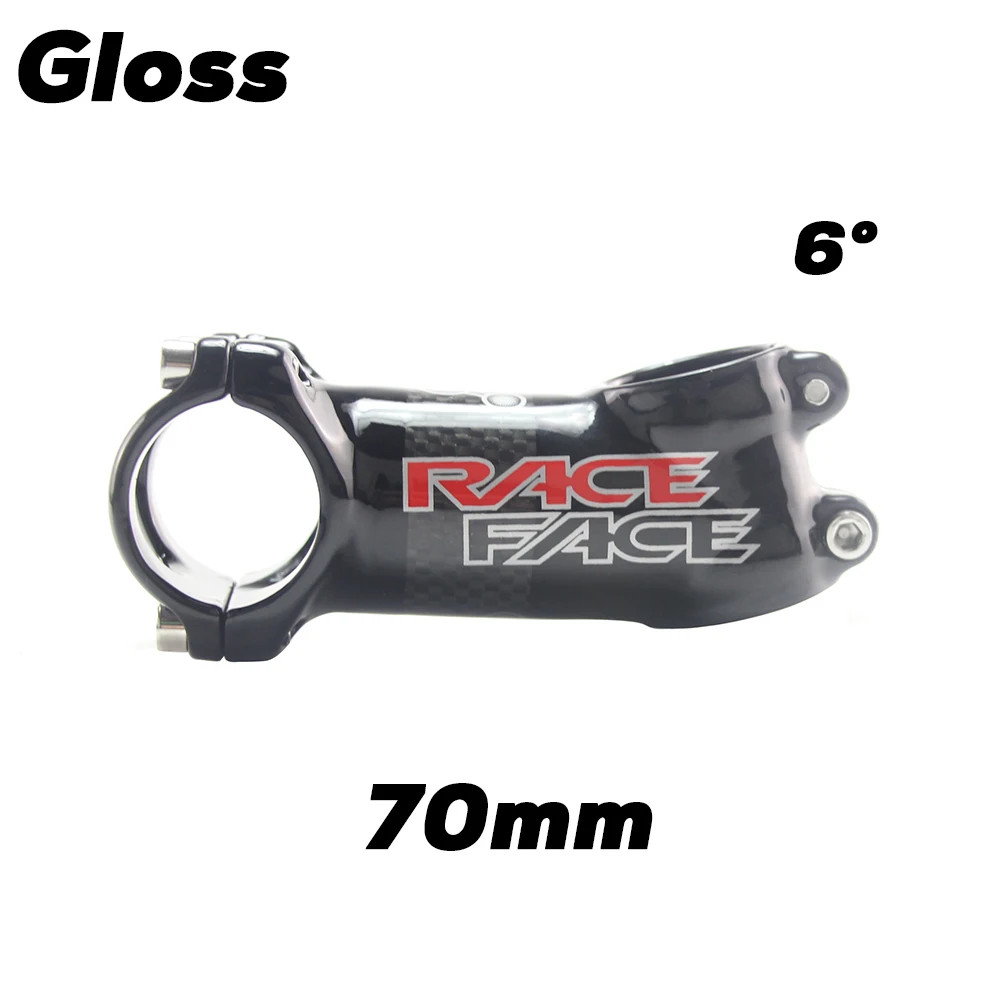 RACE FACE Next White Road MTB Bicycle Stem angle 6 Degree 17 Degree BikeStem