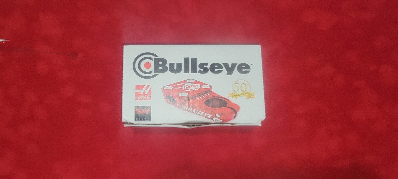 Bullseye 50th Anniversary Elite Mad Bull 53MM Racing Stem Blue