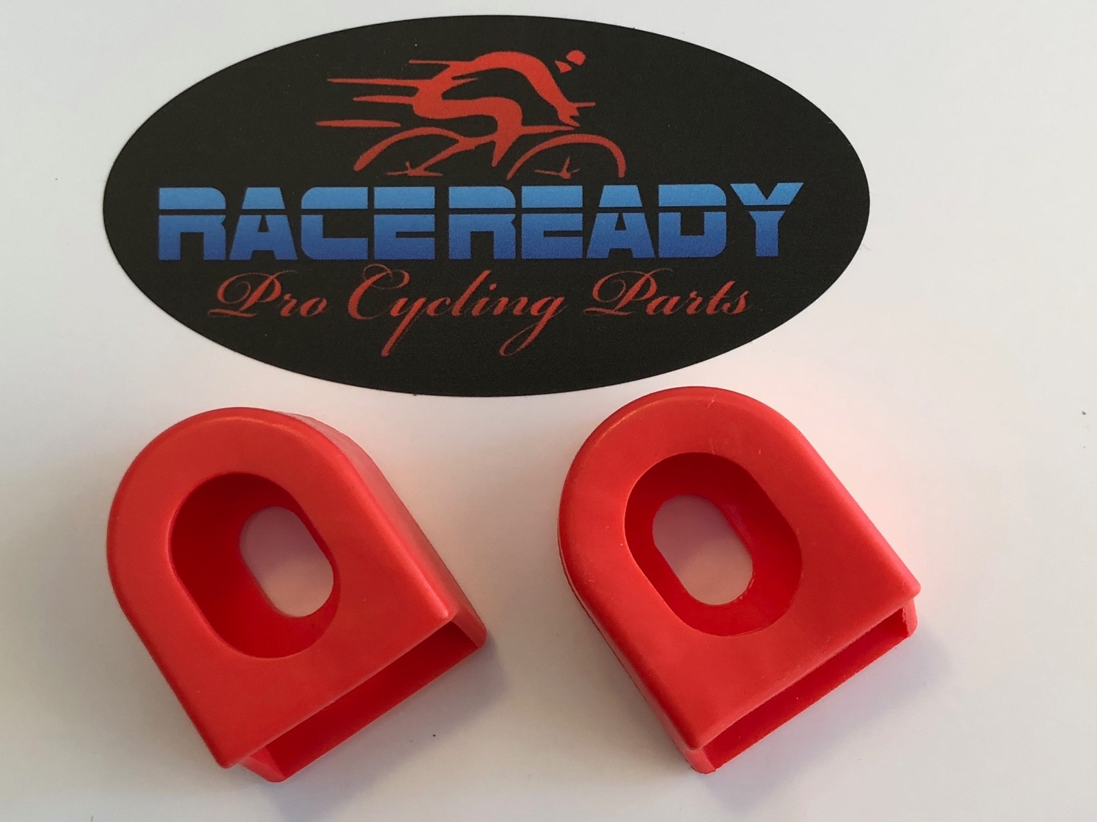 2 Race Ready.. Crank Arm Boots…MTB..Cycling.. fits SRAM / Shimano – Red