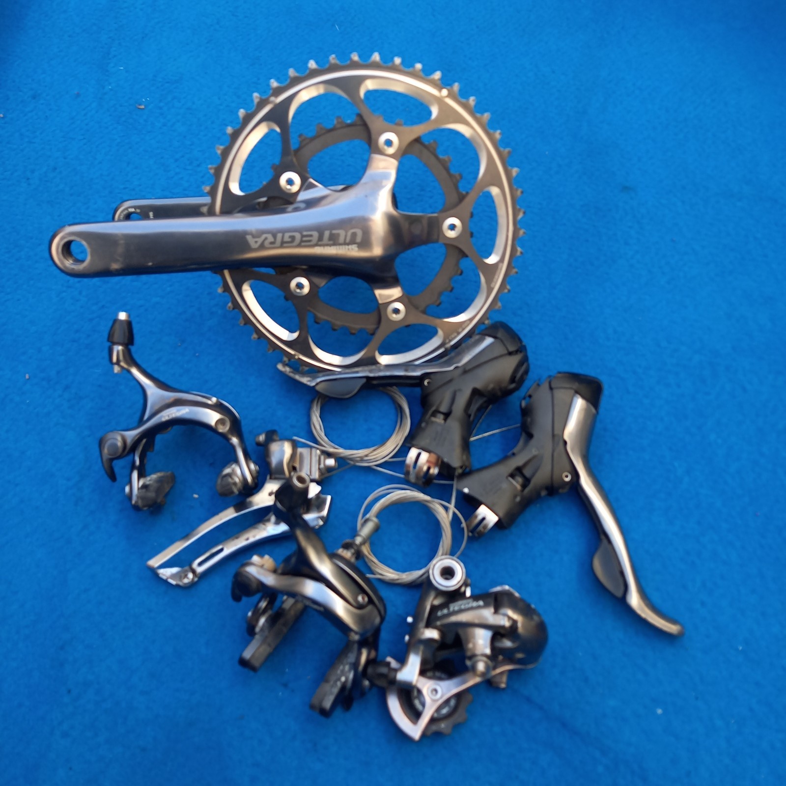 Shimano Ultegra ST-6600 6603 3×10 Triple Gray Groupset