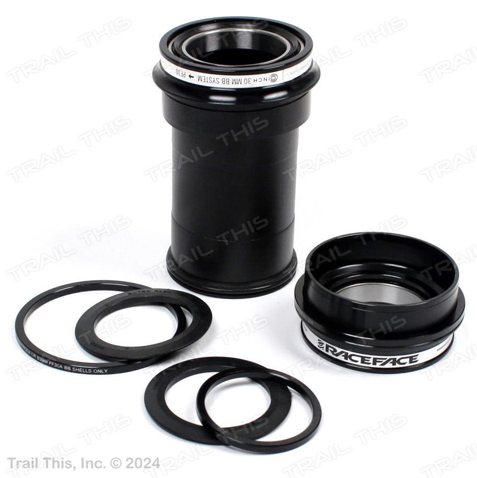 RaceFace Cinch Pf30 46mm ID x 73mm Spindle External Seal Bicycle Bottom Bracket