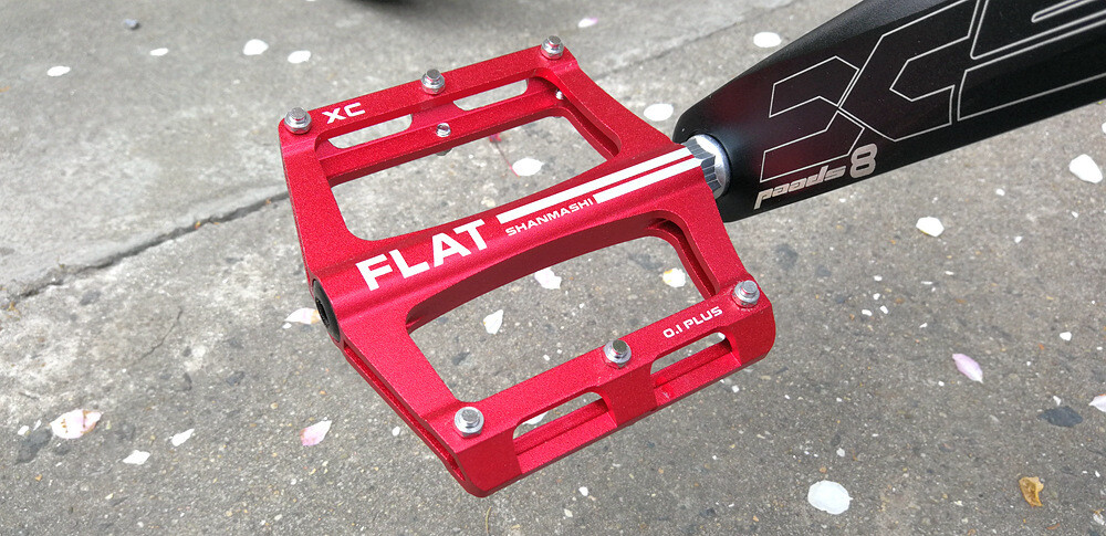 BMX Bicycle Pedals 9/16» Mountain Road Bike Sealed Bearing Flat Platform Pedals