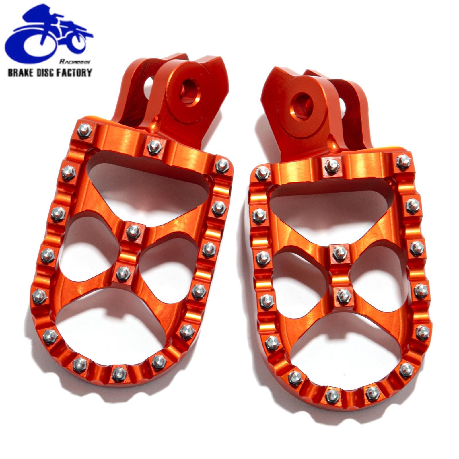 57mm Wide Fat Billet Foot Pegs Footpegs for SUR-RON Light Bee X for eride pro ss