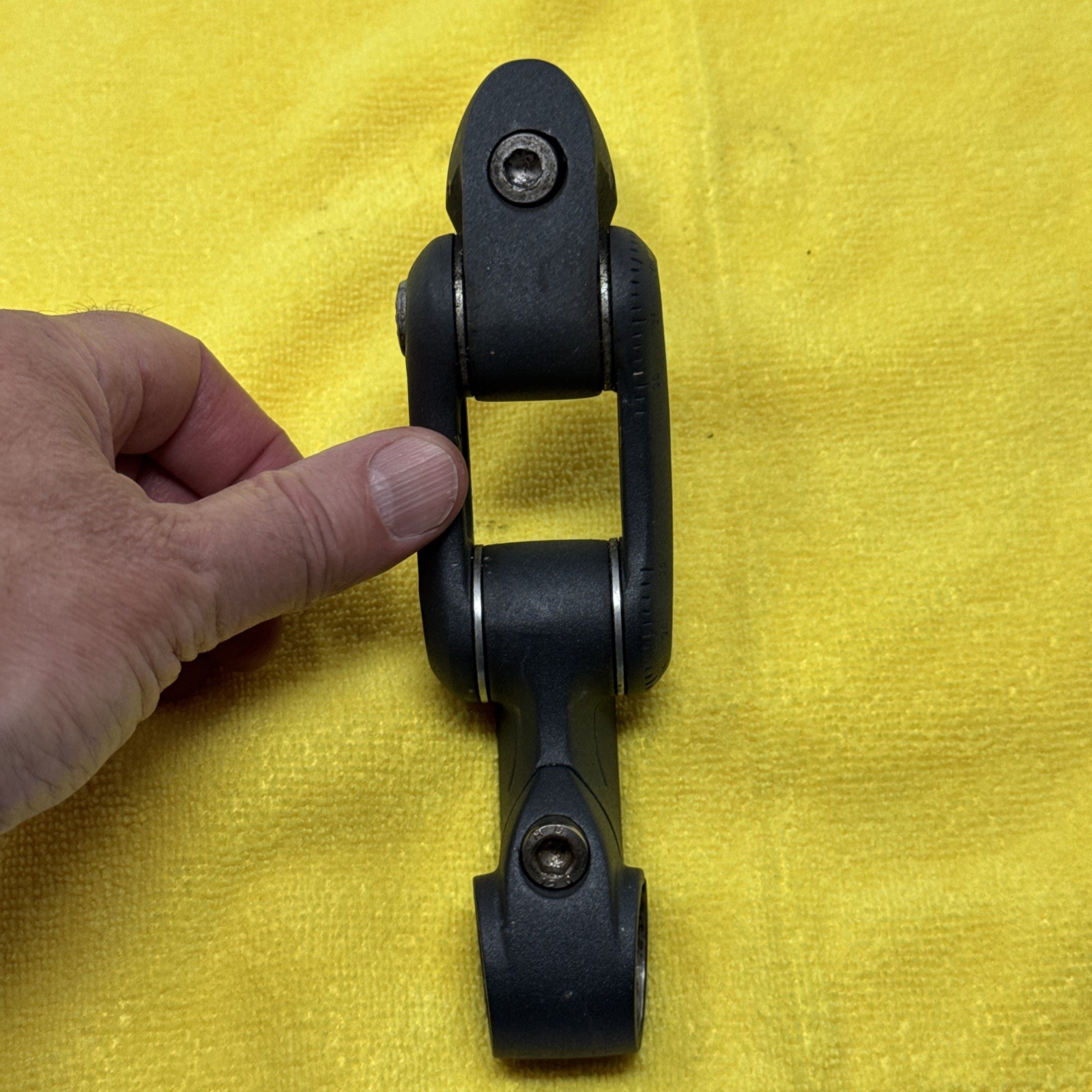 Look Ergostem Adjustable Length/Rise Bicycle Bike Stem w/ Quill Adapter, France