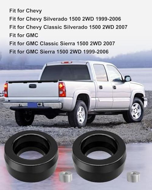 3 Inch Leveling Lift Kit Fit for Silverado 1500 Sierra 1500 2WD 1999-2006,