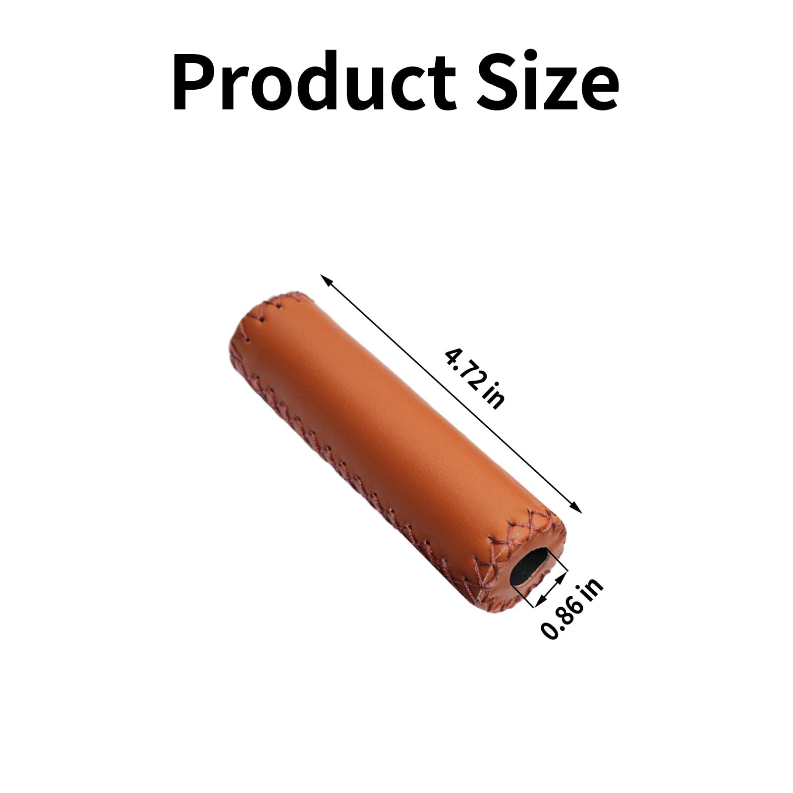Leather Bicycle Handlebar Grips Bike Handle Covers for Cycling MTB Road Bike