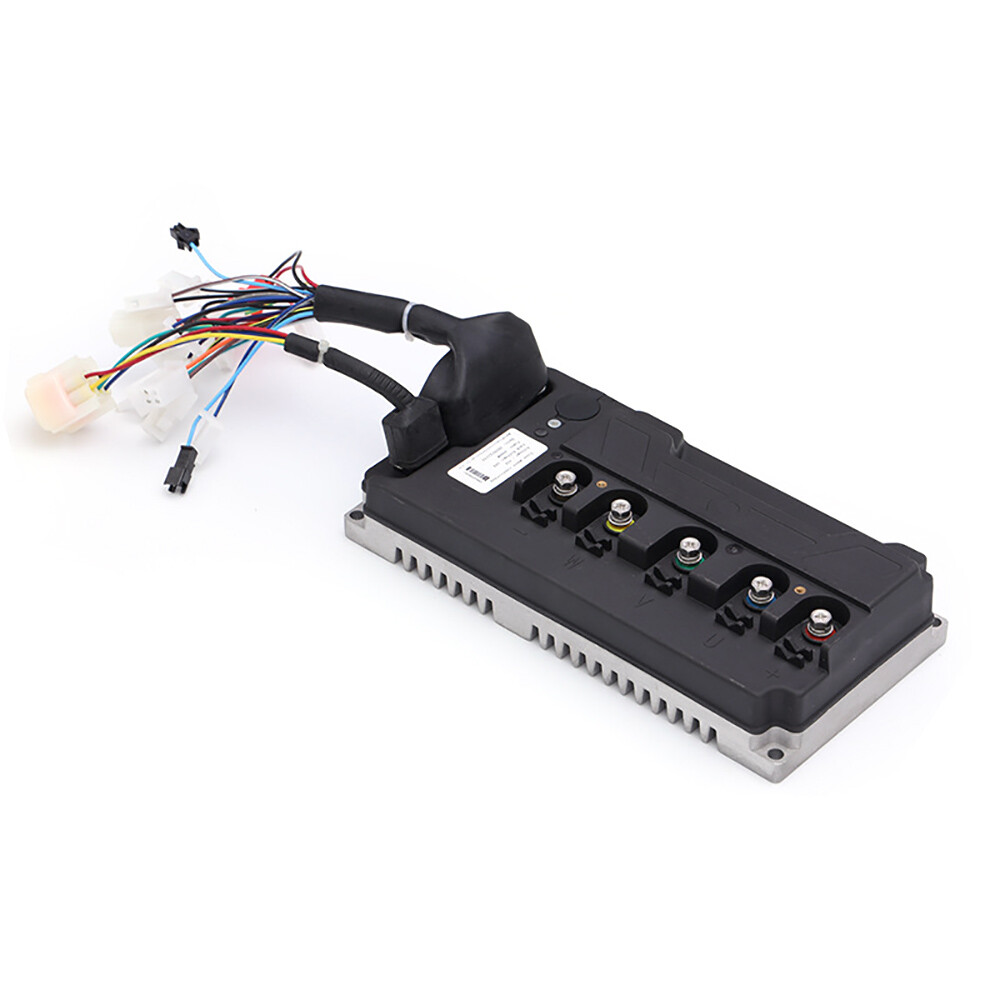 Black Big Power E Bike Brushless Motor Sensor 3000W 60-72V Sine Wave Controller