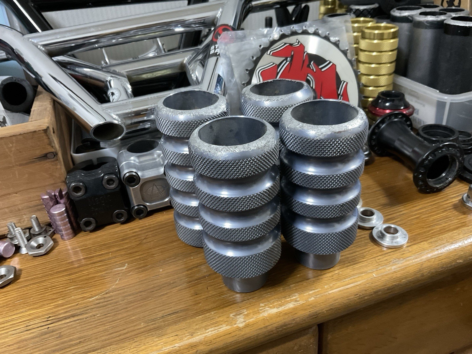 MAGICFRUITS 4 pegs BMX flatland Freestyle Set Four 4 rare