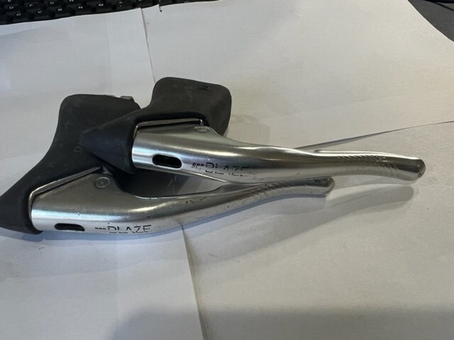 ! DIA COMPE BLAZE AERO BRAKE LEVERS BLACK HOOD UNUSED SEE DESCRIPTION