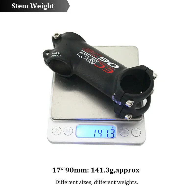 31.8mm Mountain Bike Handlebar Stem 6/17degrees 60-120mm Cycling Accesorios