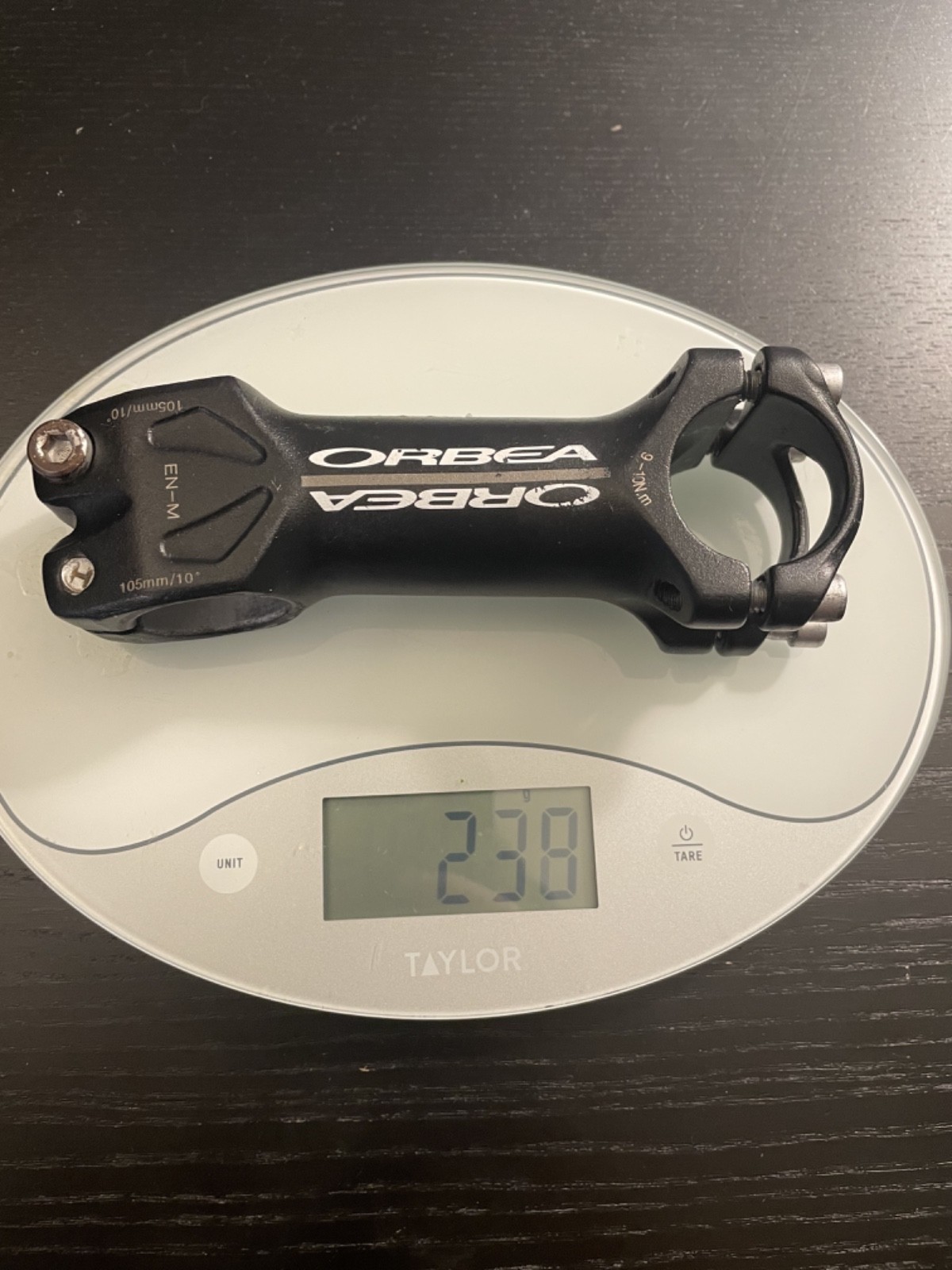 Orbea Bike Stem 105mm 10 degrees aluminum