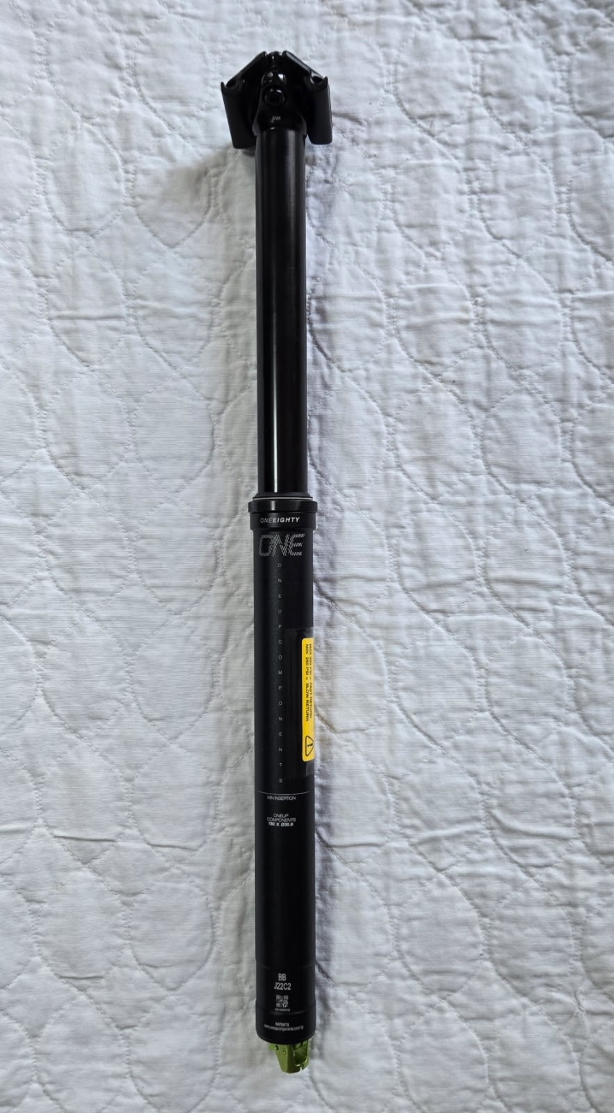 OneUp Components V2 Dropper Seatpost 180mm x 30.9mm – Brand New In Box