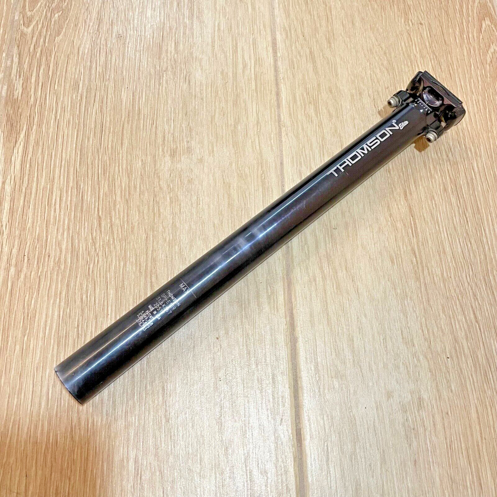 Thomson Elite 31.6 x 367mm Seatpost Black MTB Post SP E109