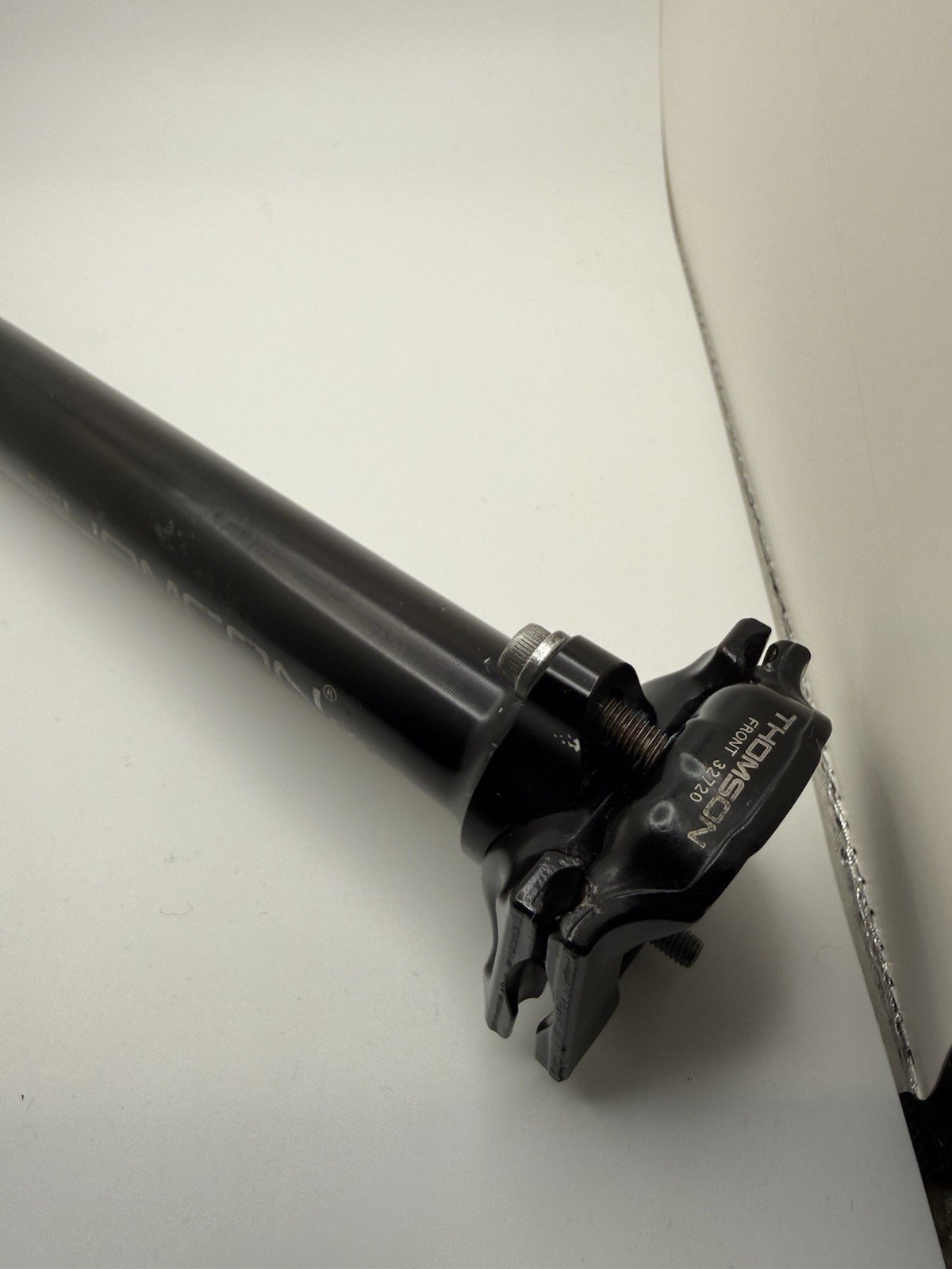 Thomson Elite Seatpost 25.4 x 330mm SP-E150 0mm SB 7×7 Black Road MTB Alloy