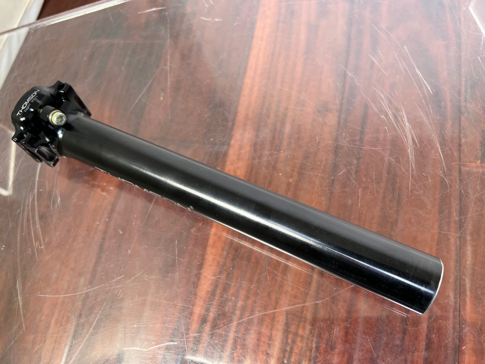 Thomson Elite 0 Setback Seatpost 30.9mm x 260mm (Cut) Black Made In USA
