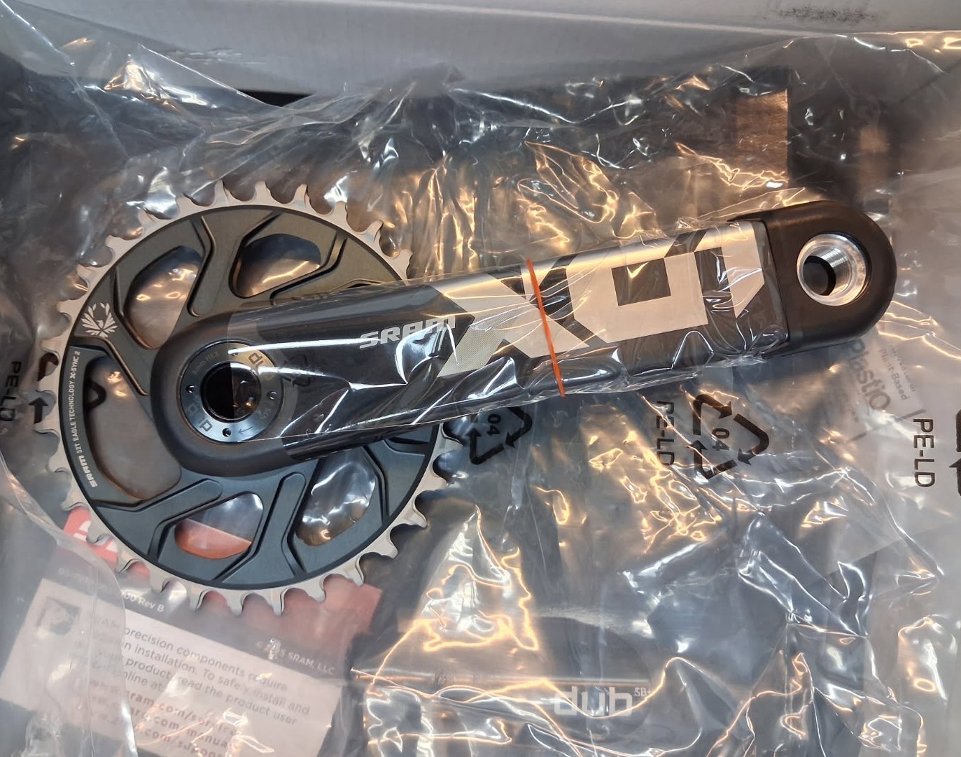 NEW SRAM X01 Eagle DUB SB+ Crankset 170mm 32T Super Boost+ – Retail Box