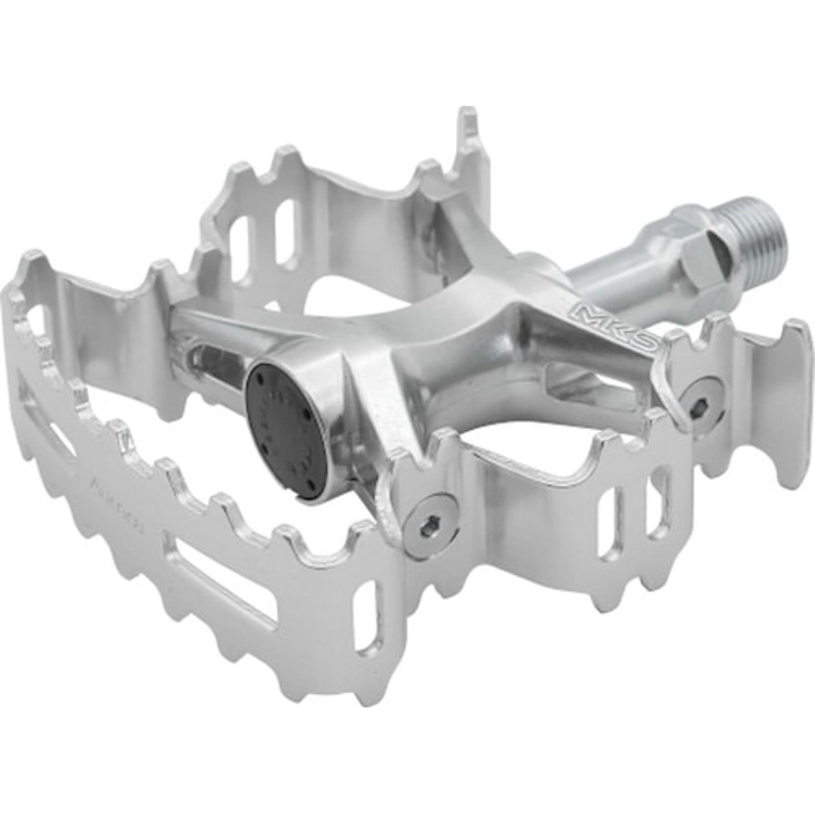 Mikashima Aurora Silver Pedal Left and Right Set