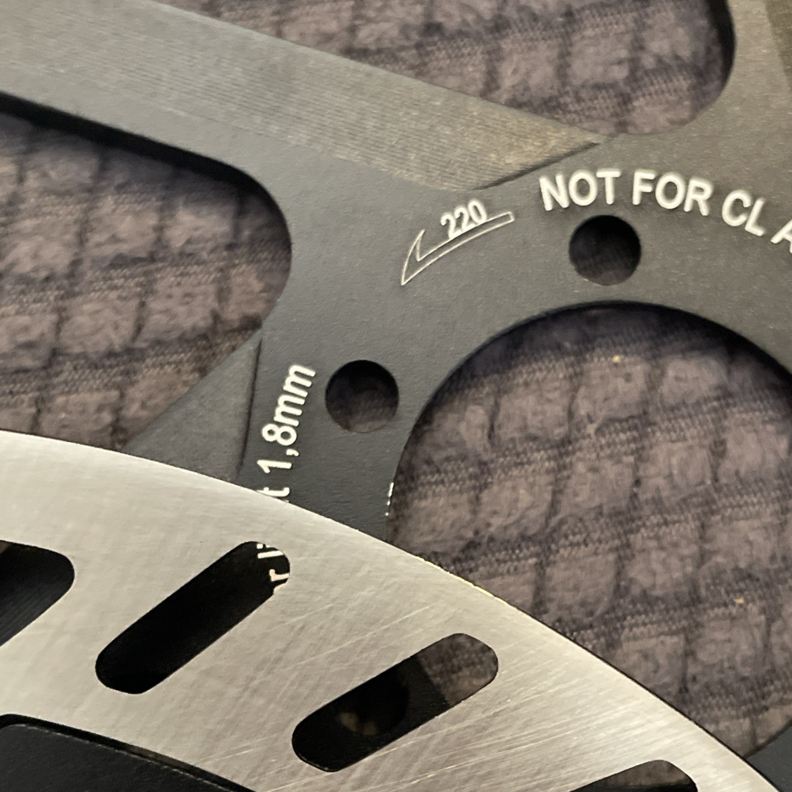Pair Of magura mdr-p 220mm Brake Rotors