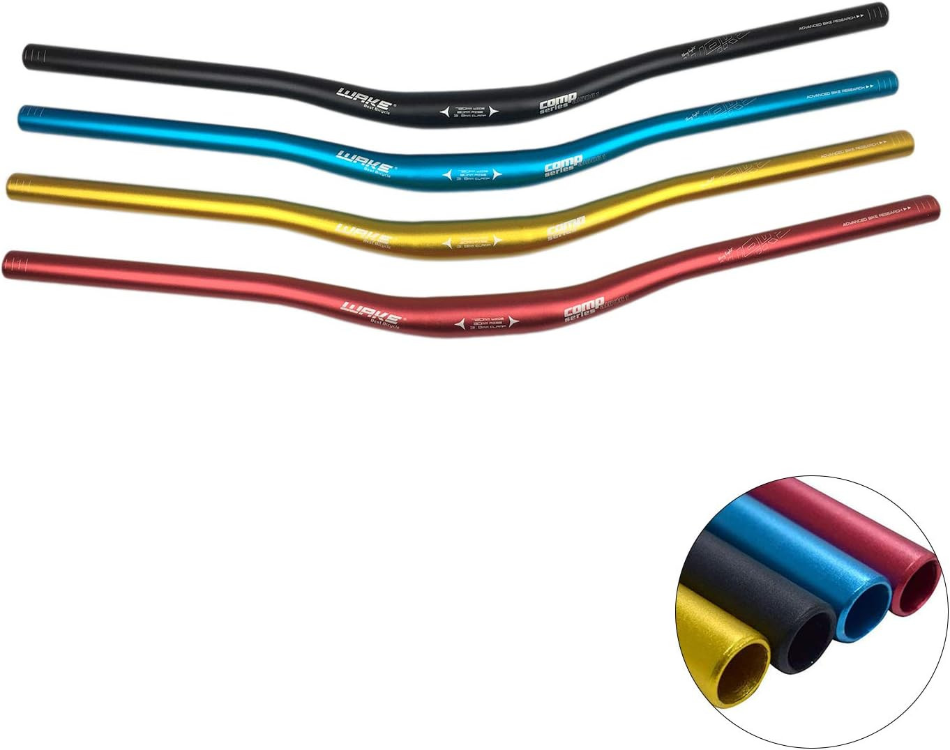 31.8Mm MTB Mountain Bike Handlebar, Aluminum Alloy Mountain Bike Bicycle Riser H