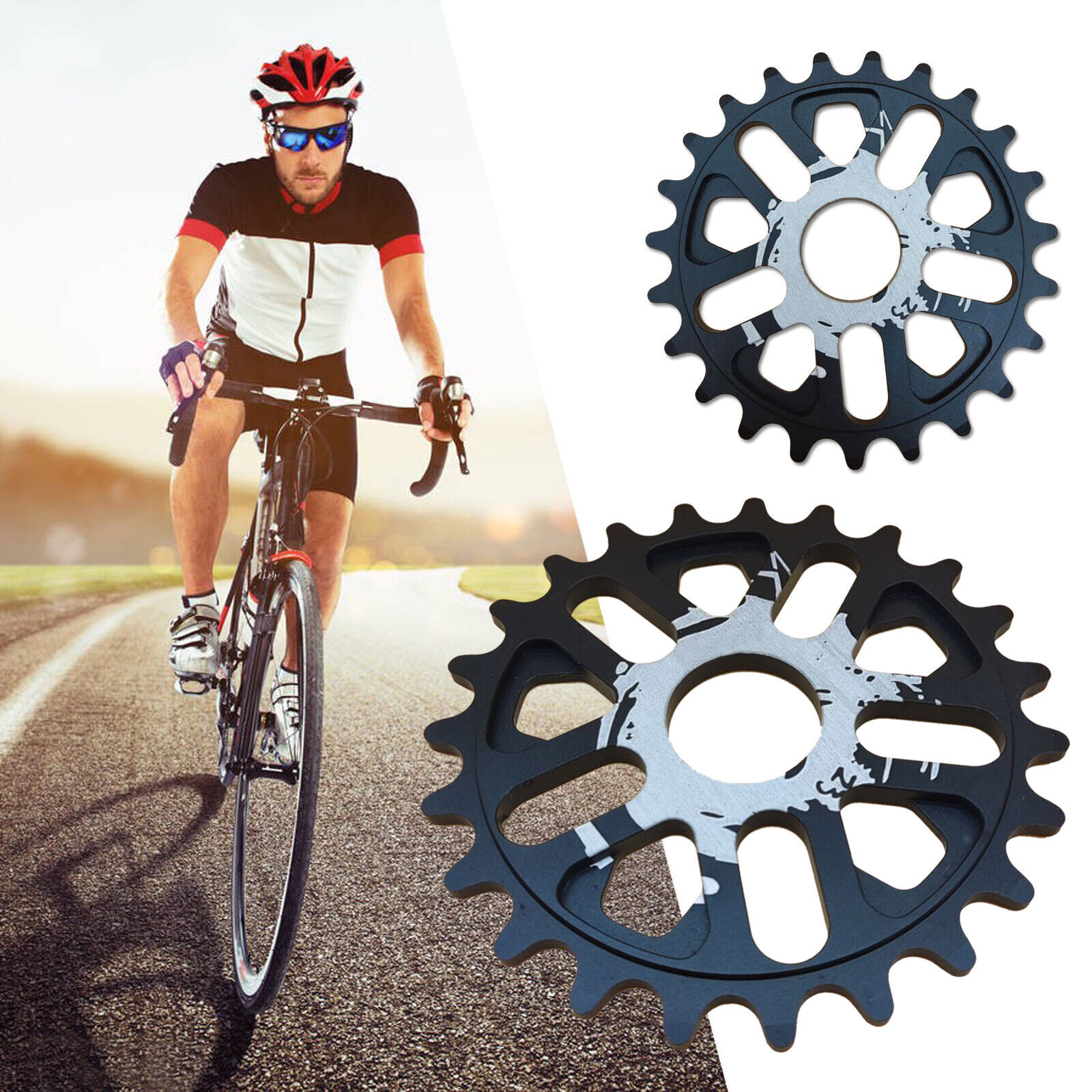 CNC 50g BMX bicycle 23T Chainring Sprockets Coalition Alloy bmx bike drivelineQe