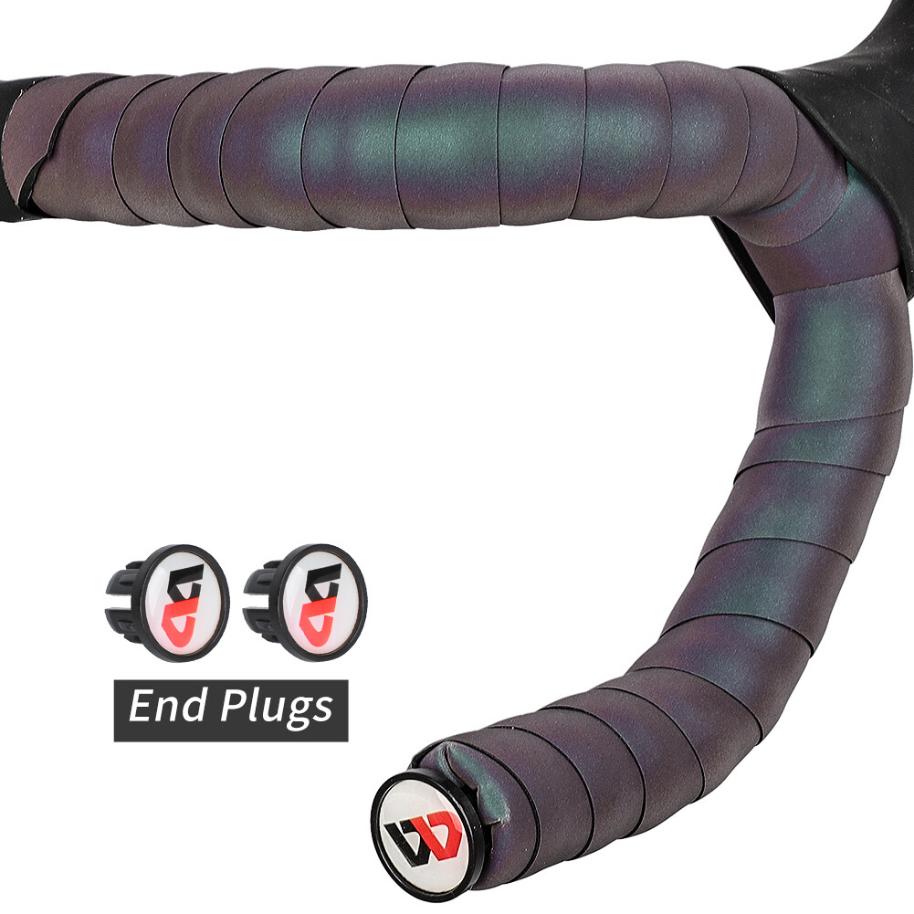 WEST BIKING Reflective Road Bike Bicycle Handlebar Tape Cycling Bar Tape a Pair