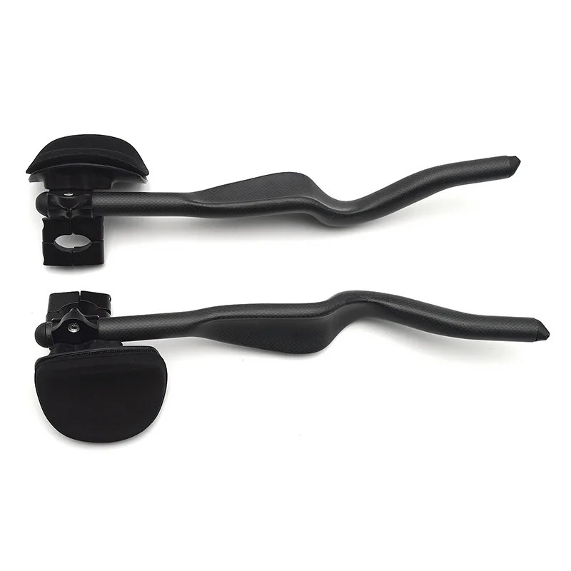 Road Bike Triathlon Time Trial Aero Handlebar Carbon Bicycle Rest TT Handlebar