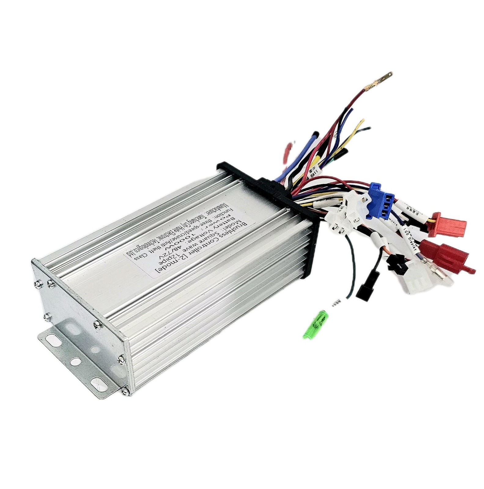Ejoyous Motor Brushless Controller, 48V 60V 64V 72V High Power Dual Mode 12 Tube