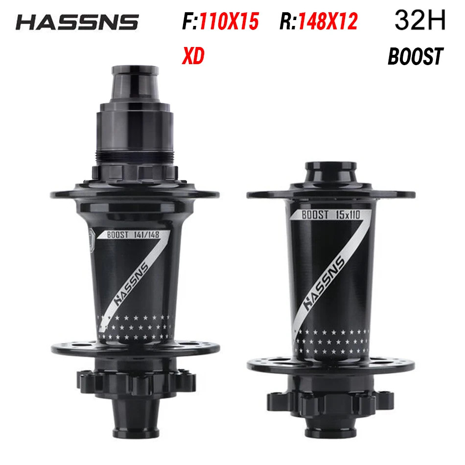 Bicycle Hubs 24/32Holes Spokes Mountain Bike Freehub 8/9/10/11/12Speed