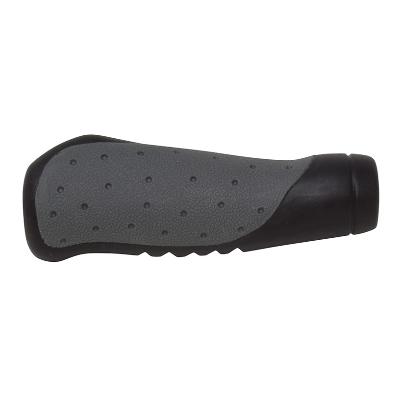 NEW! MTB ATB Bicycle Grips Handle Bar Grip Kraton Rubber Black/Gray