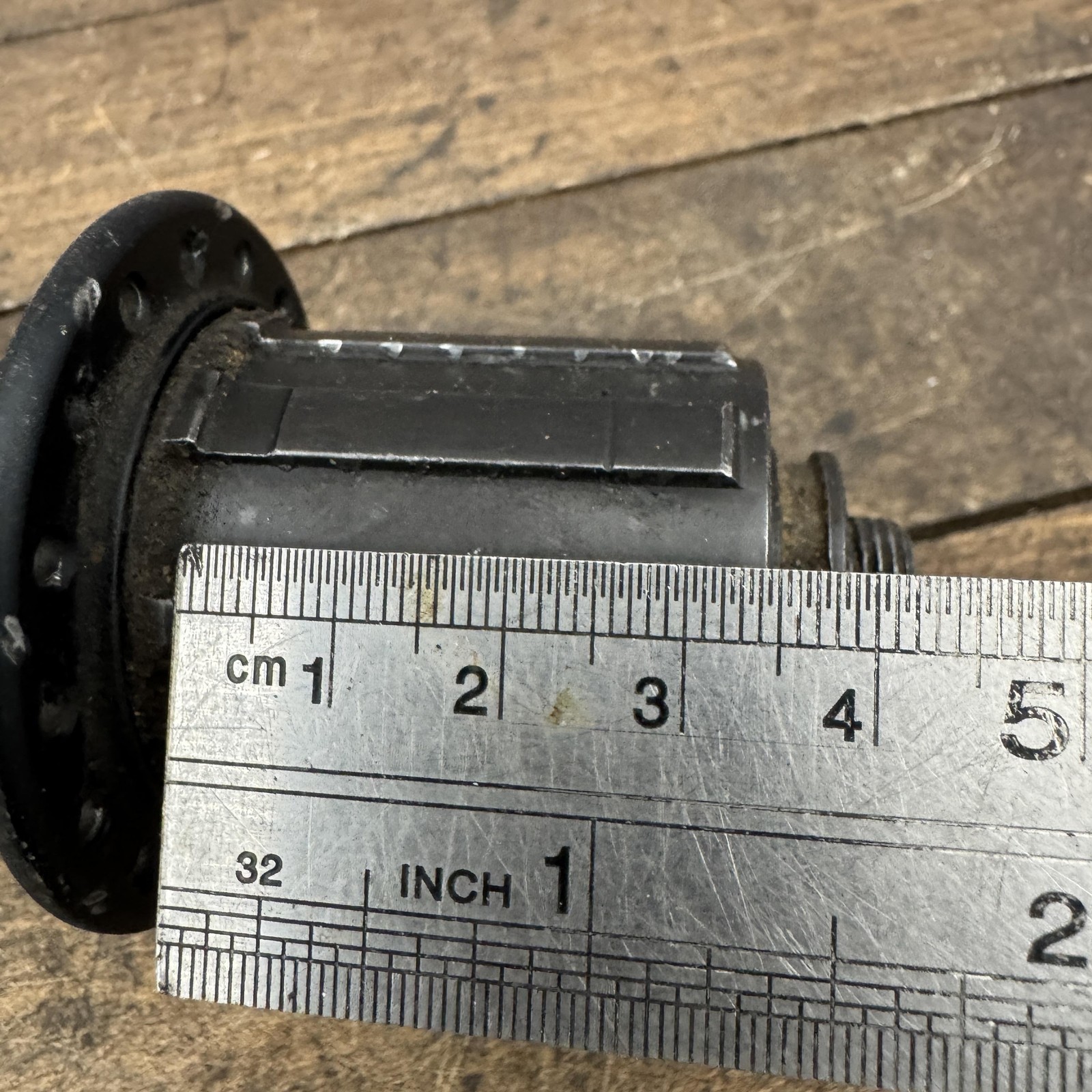 Bontrager Rear Bicycle Hub 32h Shimano Freehub 135mm 390g 90s MTB Alloy Vintage