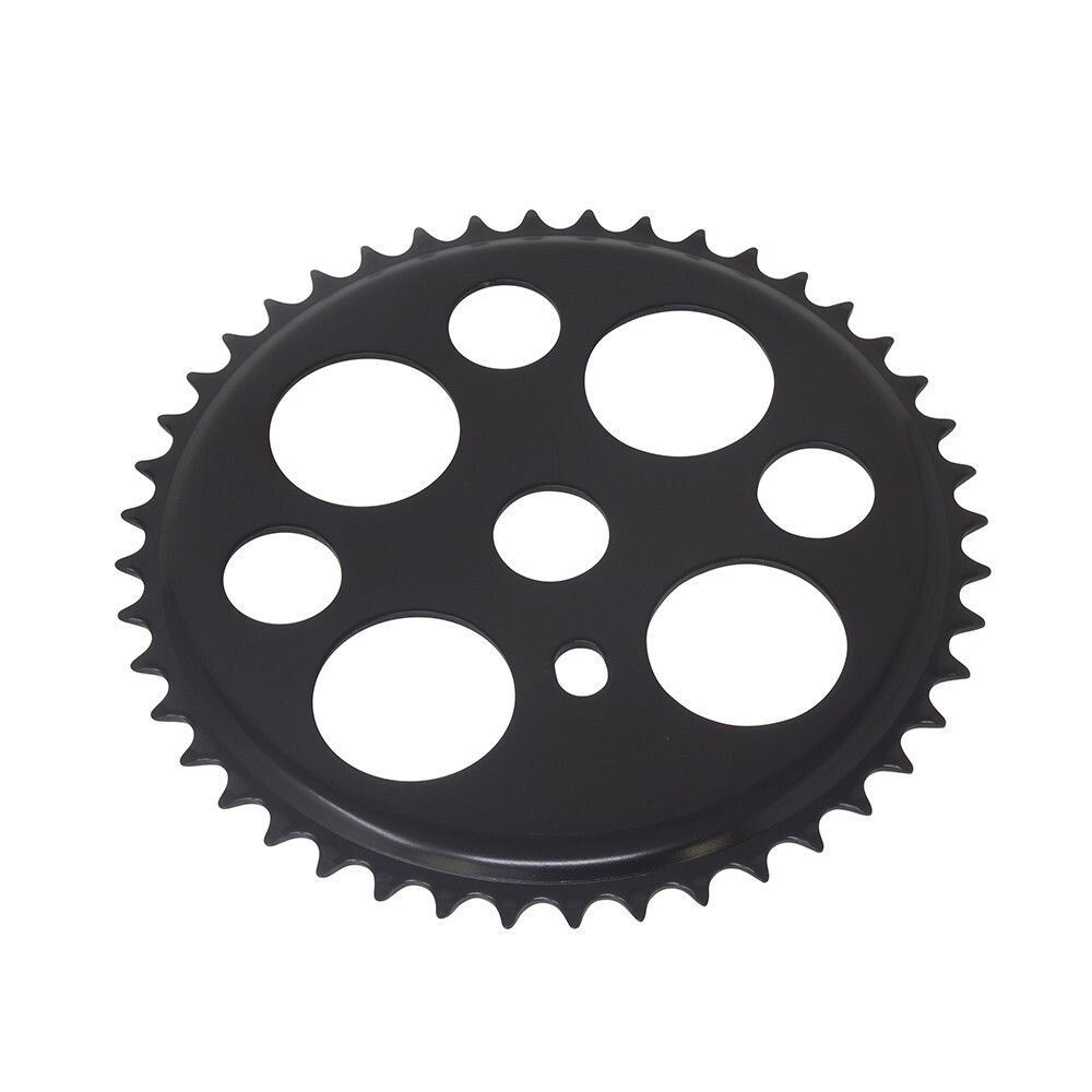 ORIGINAL LOWRIDER BICYCLE CHAINRING LUCKY 7 44t 1/2 X 1/8 Black LOWRIDER BIKE
