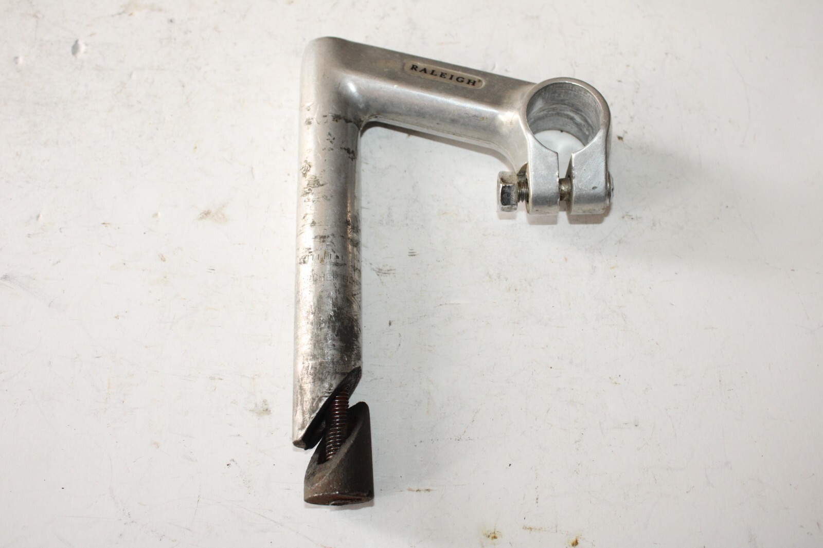 Vintage Raleigh 22.2mm Quill Stem 85mm 25.4mm -17º Rise l’Eroica Fast US Shipper