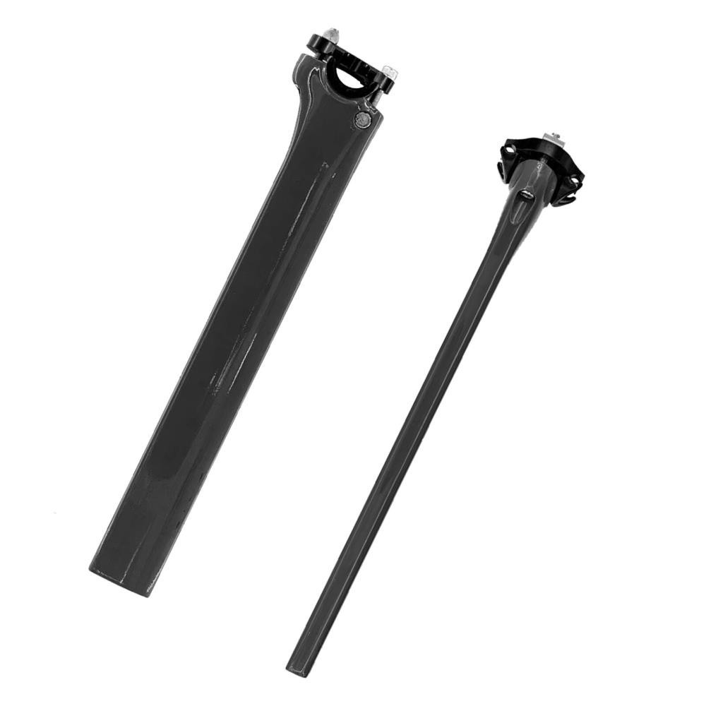 Full Carbon 340mm 0mm Offset Bicycle Seatpost for DOGMA F Bike Frame Saddle [