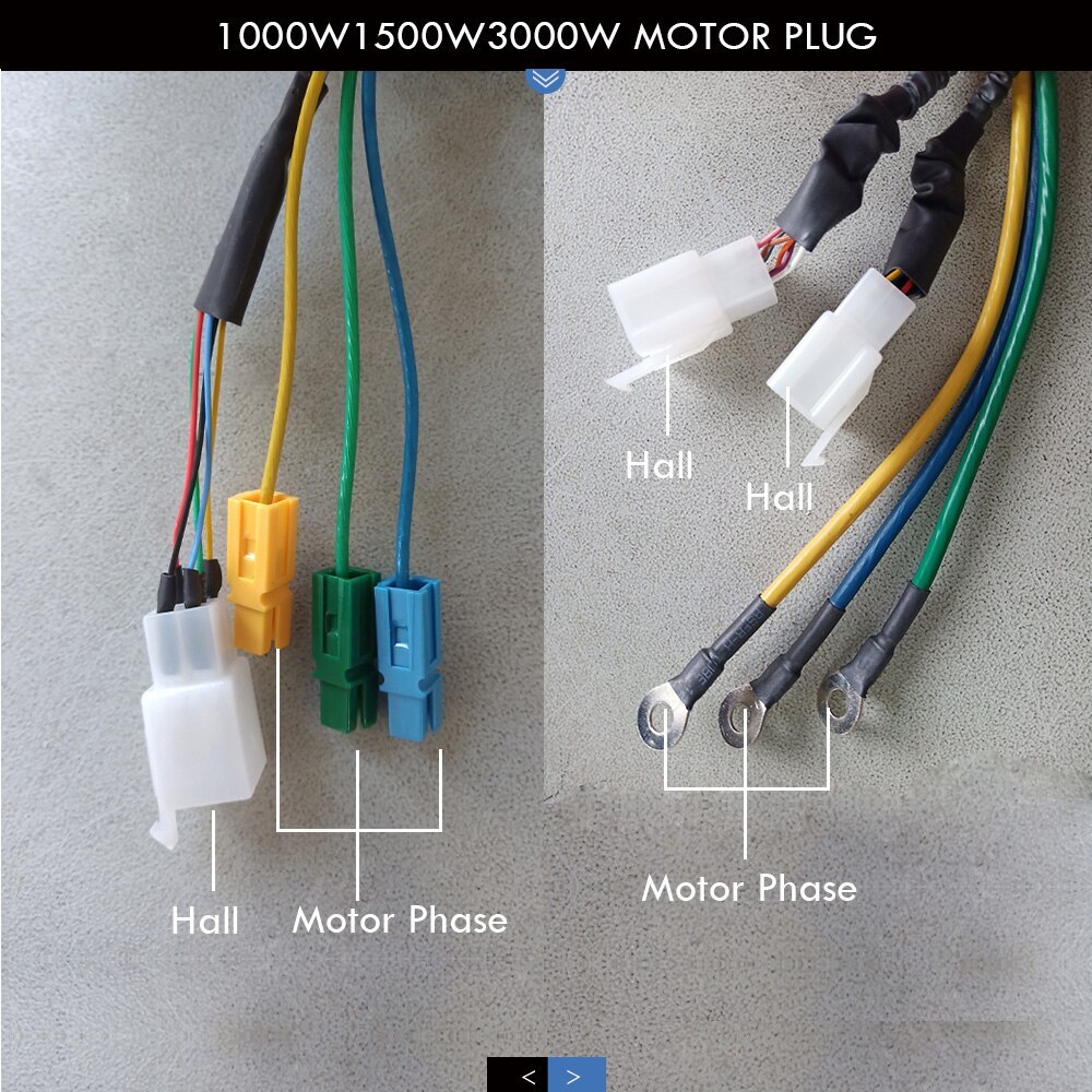 Fat Tire Bicycle 48V 1000W 1500W 72V 3000W Snow Ebike Brushless Gearless Motor